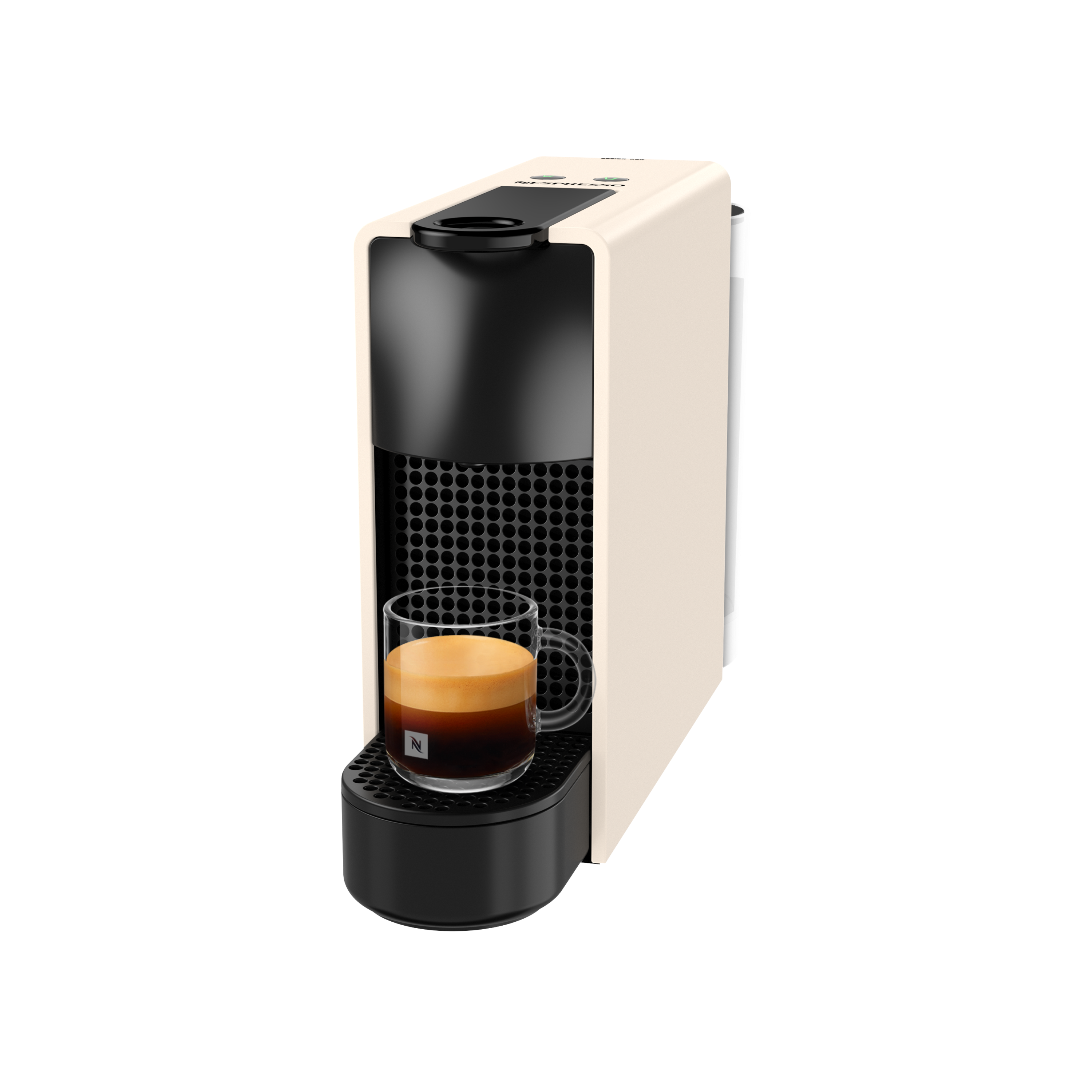 Кофемашина Nespresso Essenza Mini матовая кремовая — фото 6