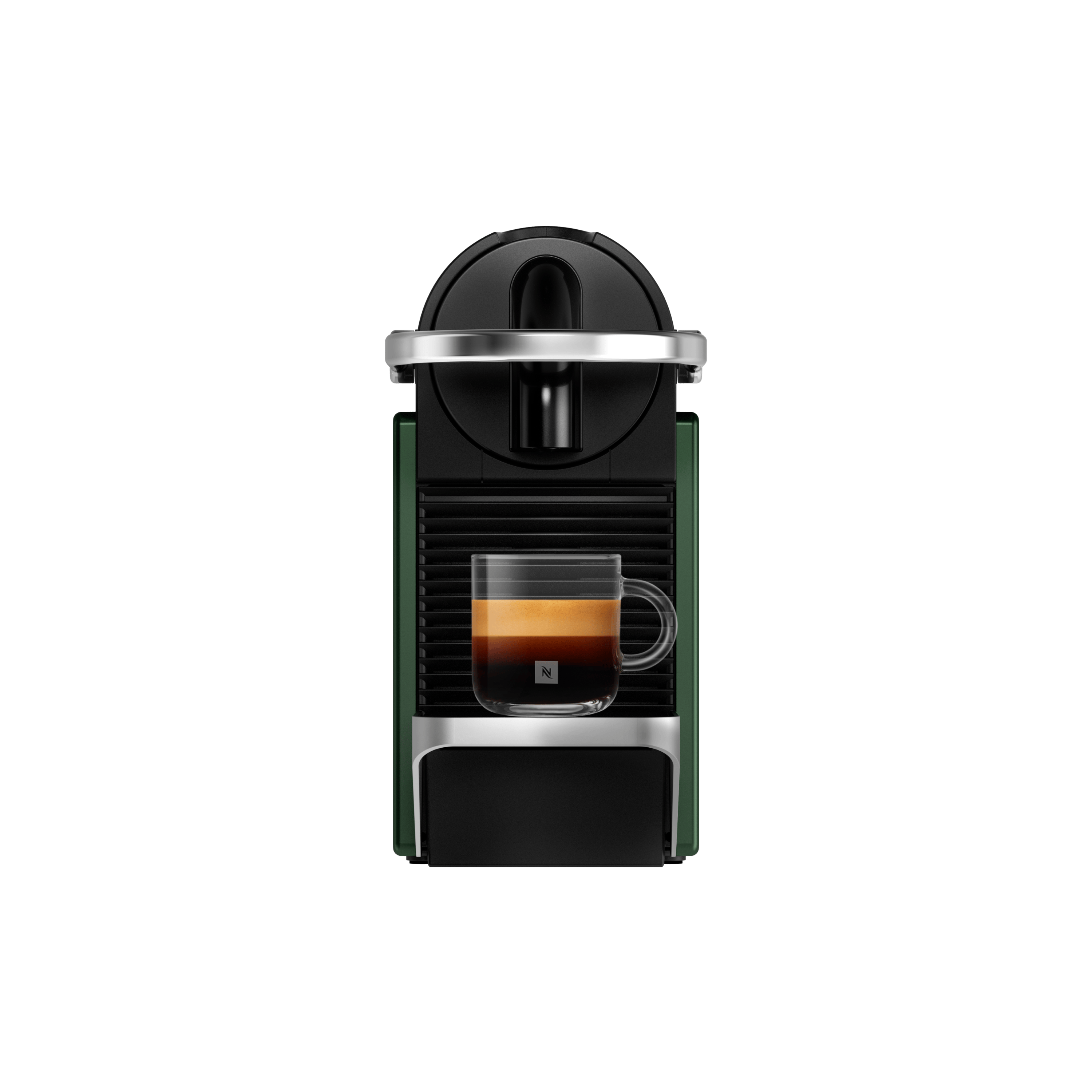 Кофемашина Nespresso Pixie тёмно-зелёная — фото 2