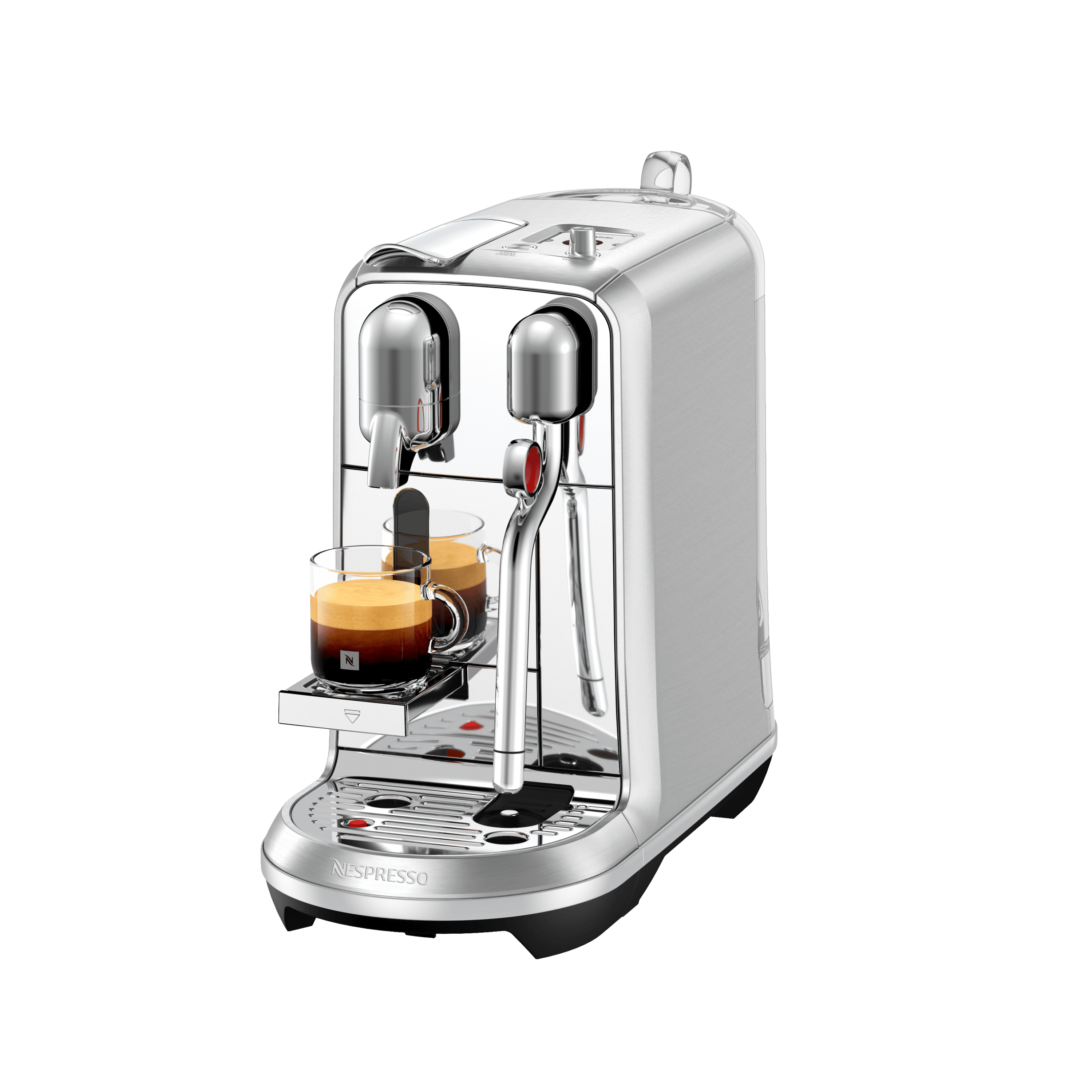 Кофемашина Nespresso Creatista Plus нержавеющая сталь — фото 4