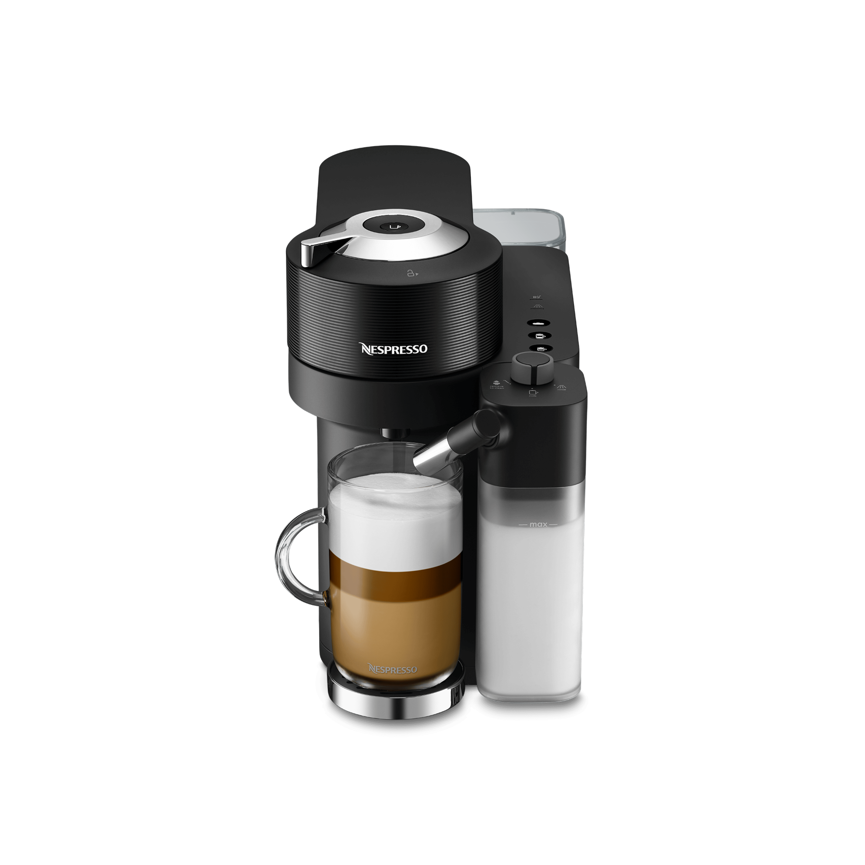 Кофемашина Nespresso Vertuo Lattissima чёрная De'Longhi — фото 2