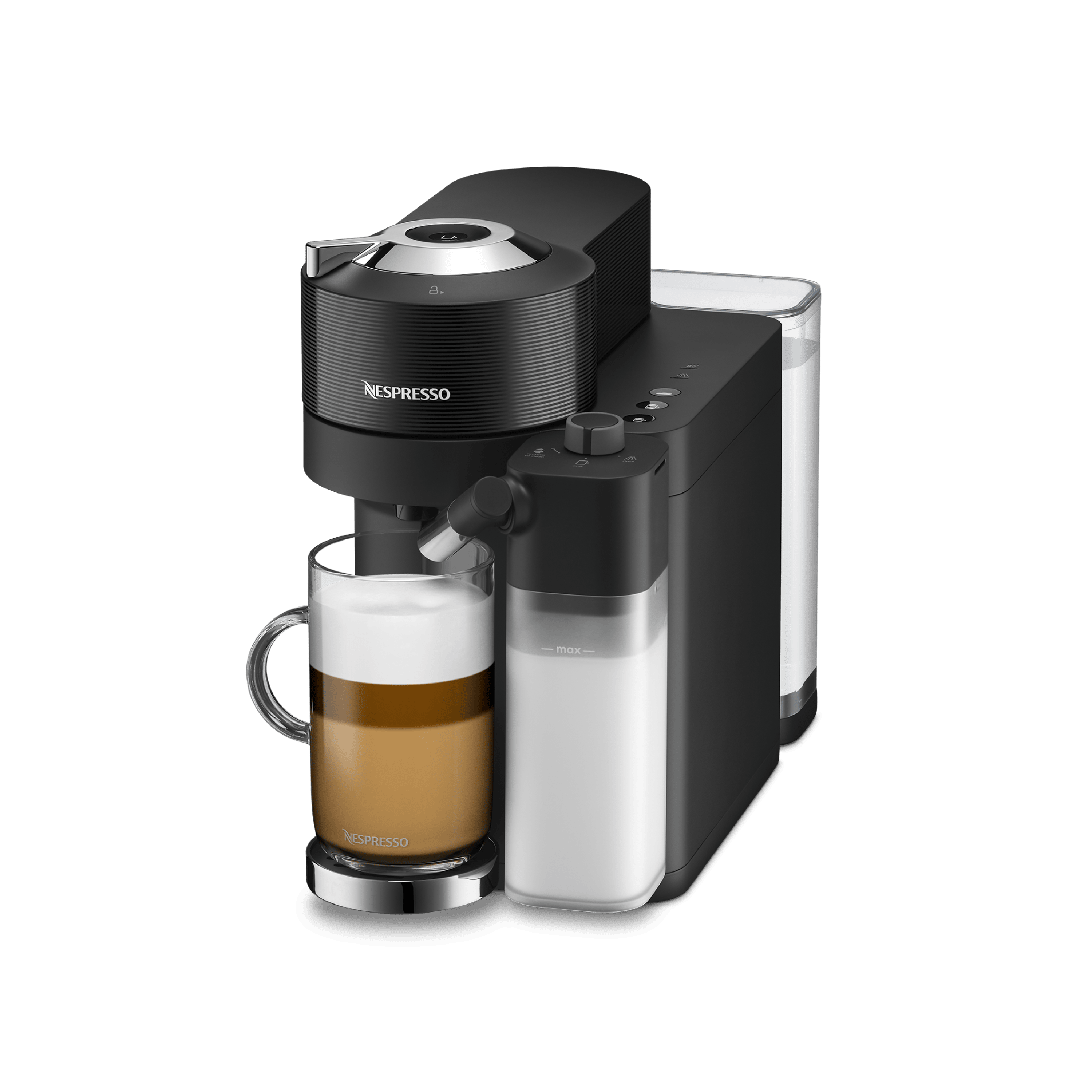 Кофемашина Nespresso Vertuo Lattissima чёрная De'Longhi — фото 4