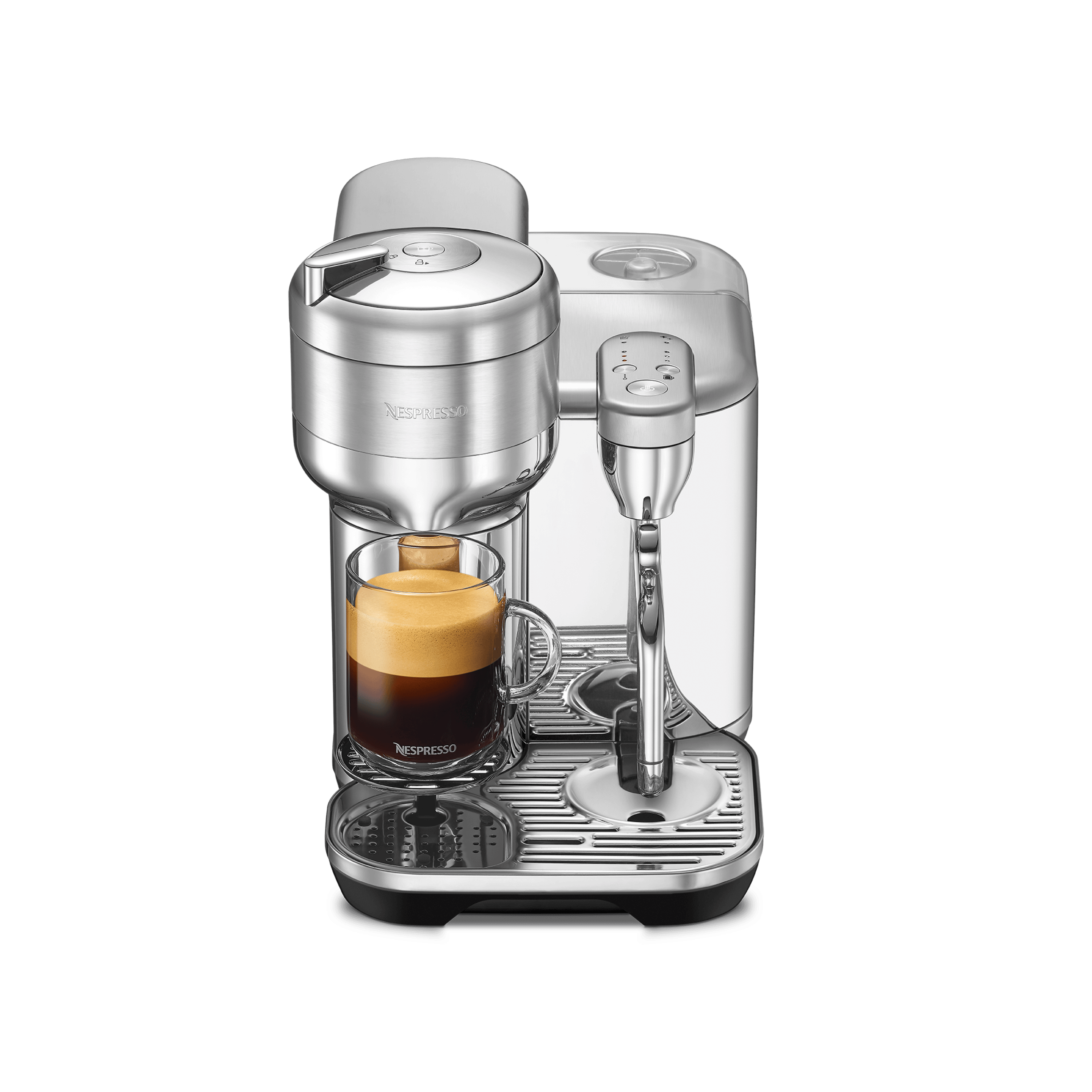 Кофемашина Nespresso Vertuo Creatista нержавеющая сталь — фото 3