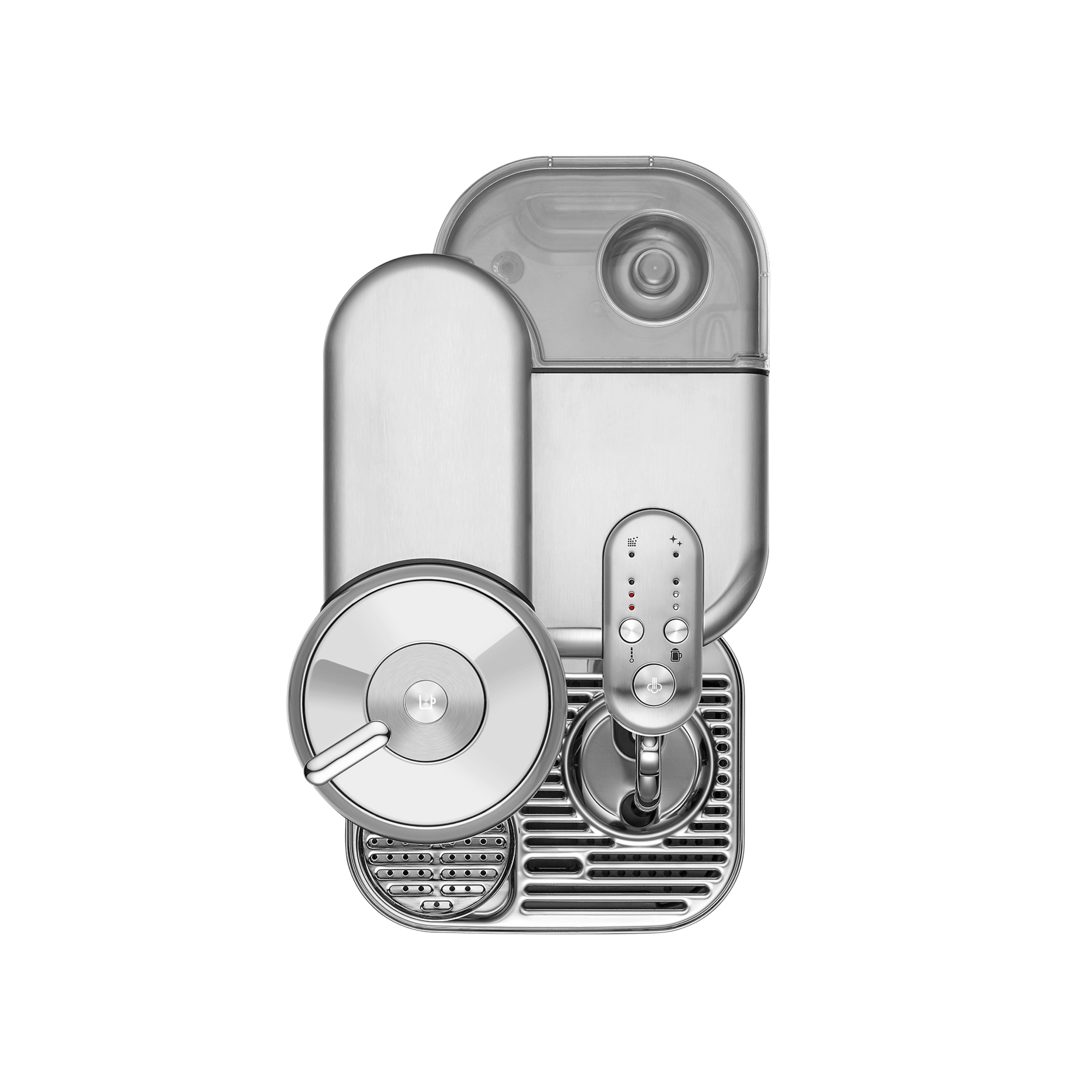 Кофемашина Nespresso Vertuo Creatista нержавеющая сталь — фото 4