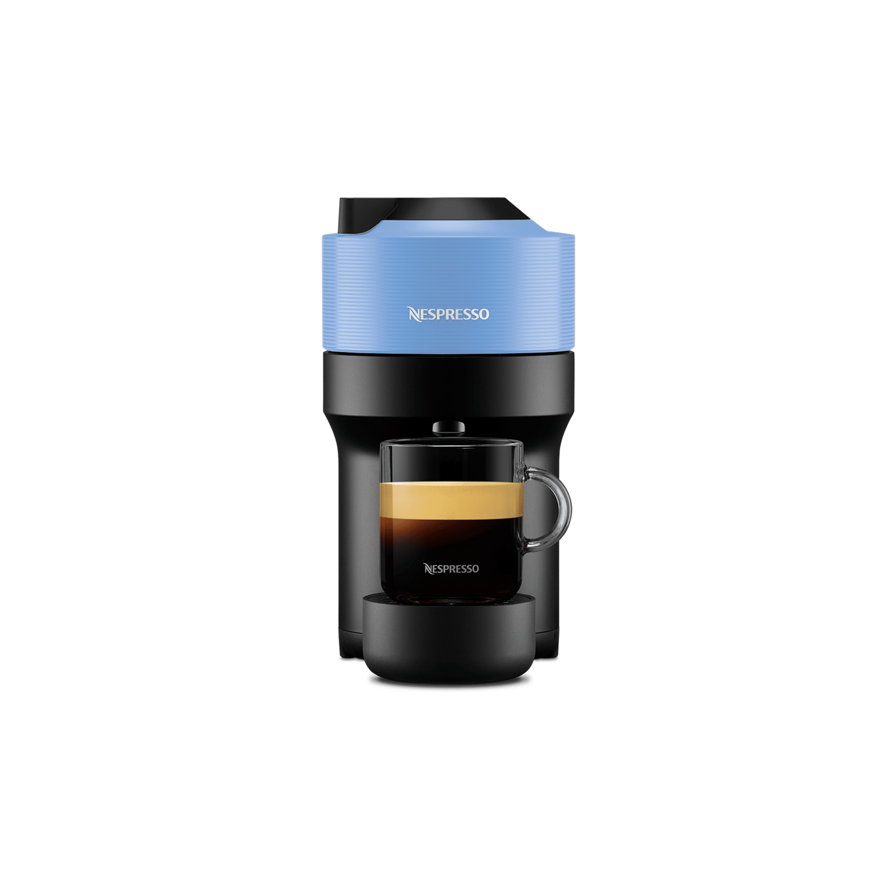 Кофемашина Nespresso Vertuo Pop синяя — фото 2