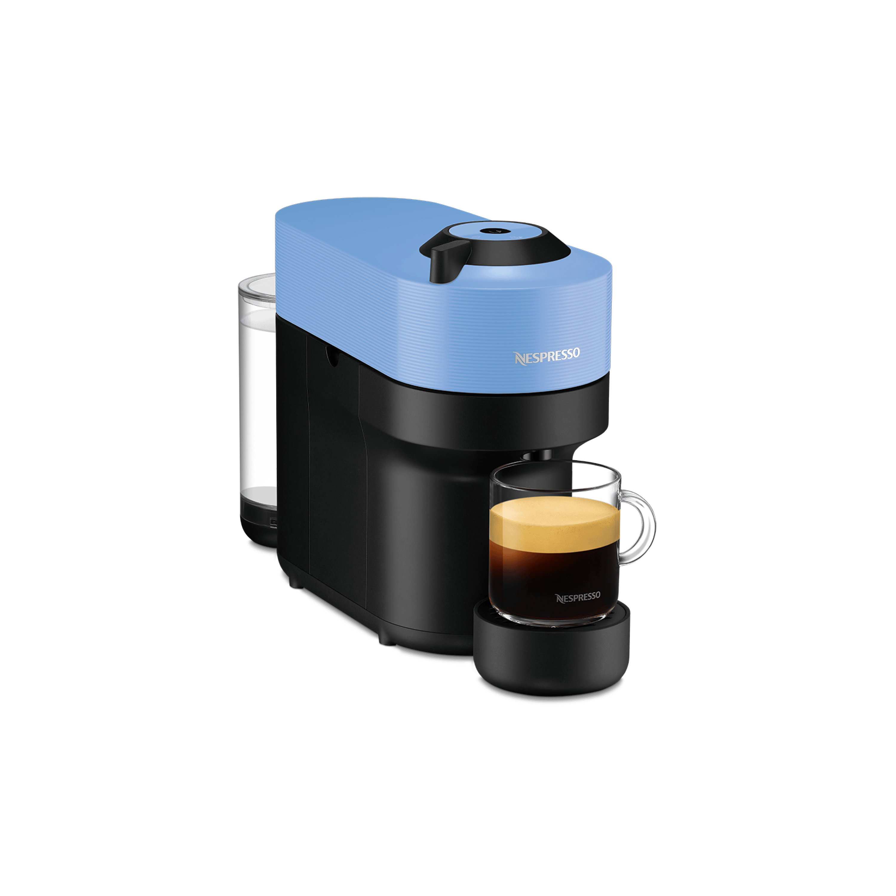 Кофемашина Nespresso Vertuo Pop синяя — фото 3