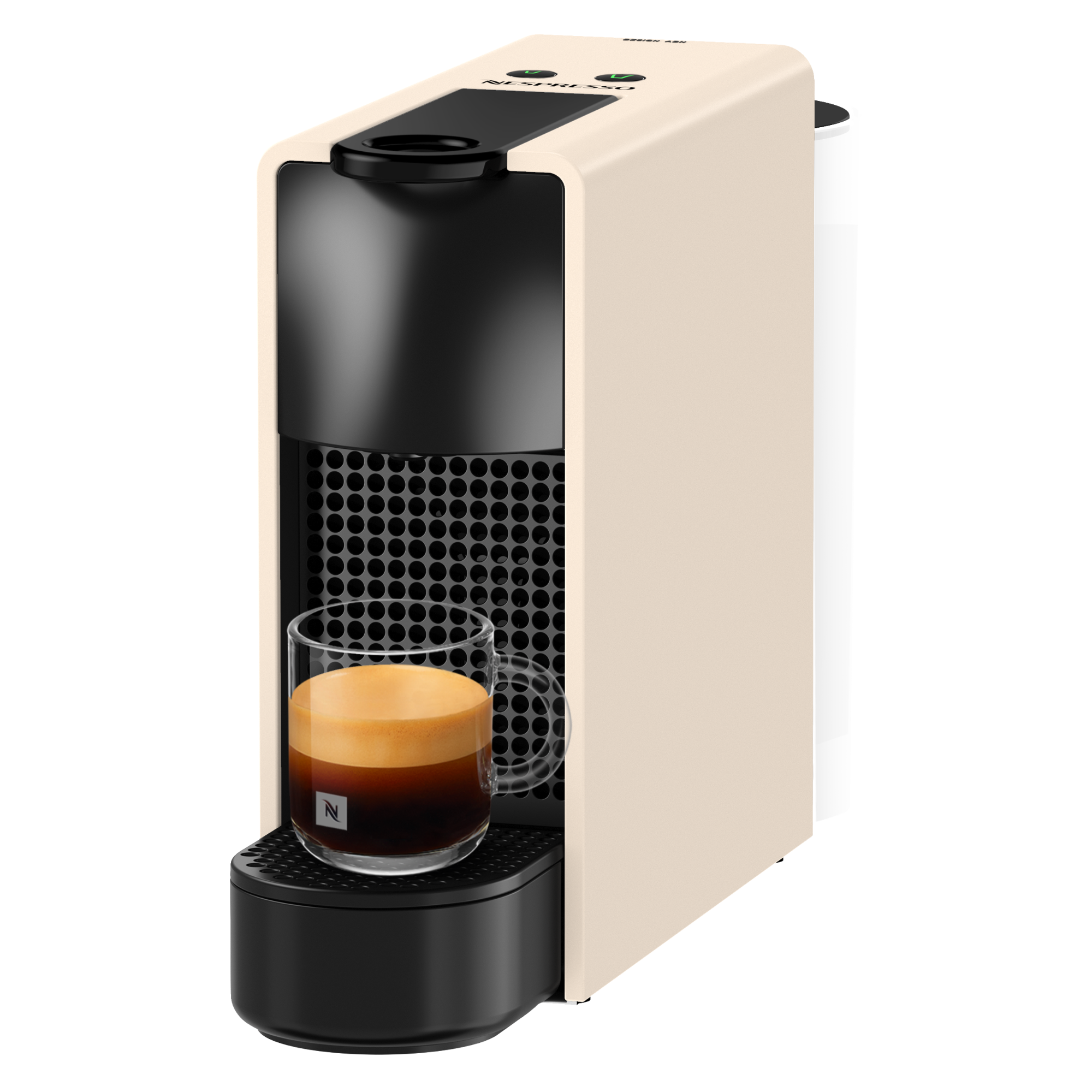 Nespresso Essenza Mini C Matte Cream Original Kaffeemaschine