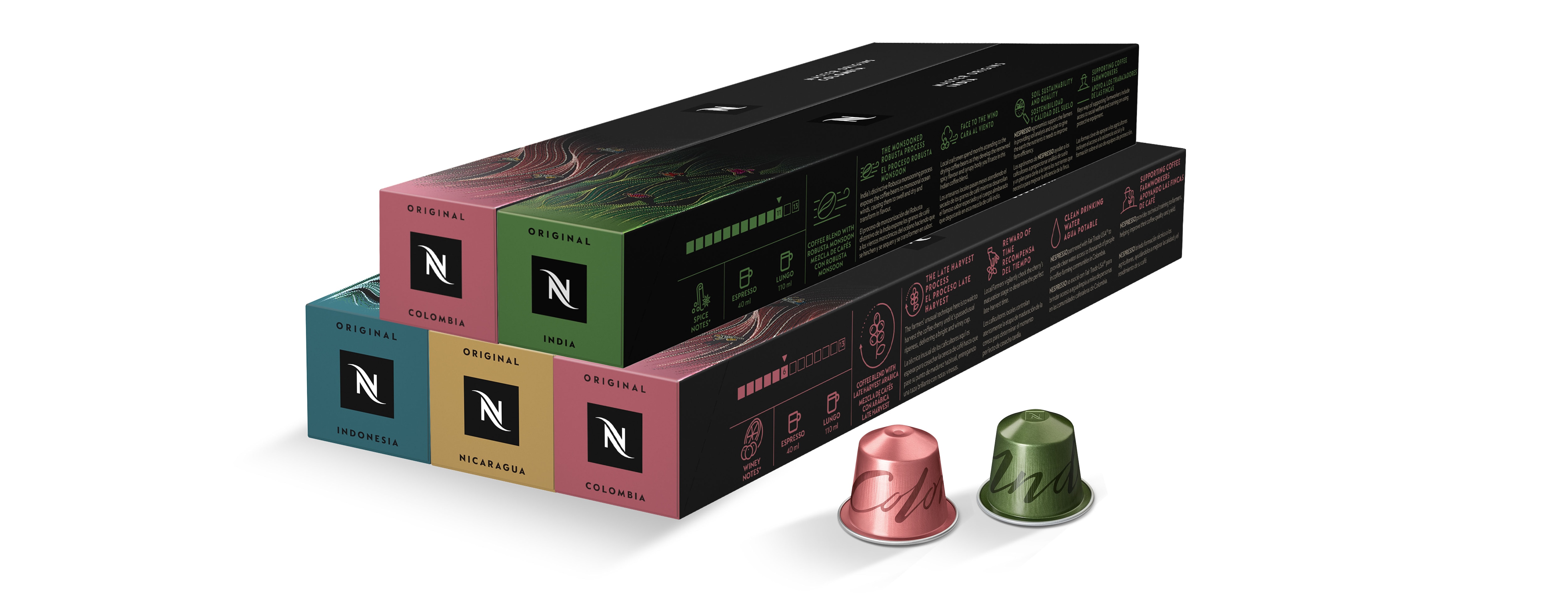 Nespresso Master Origins – Набор 50 капсул — фото 2
