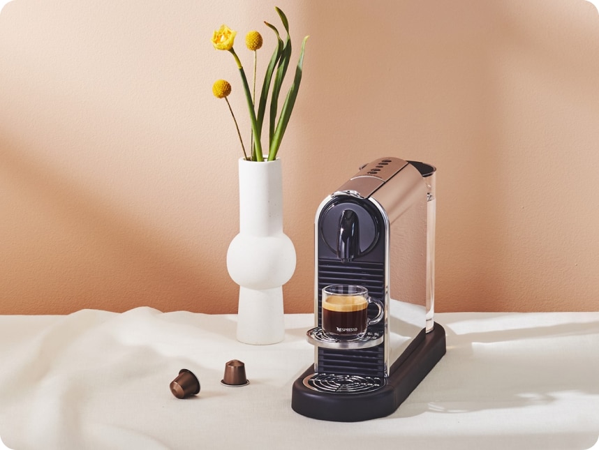 CitiZ Platinum D Stainless Steel Espresso Machine - Nespresso Canada