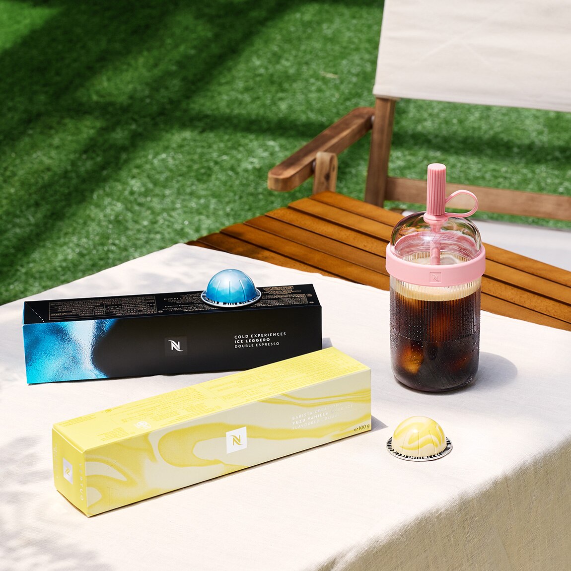ヴァーチュオ サマー オン ザ ゴー セット｜カプセルコーヒー