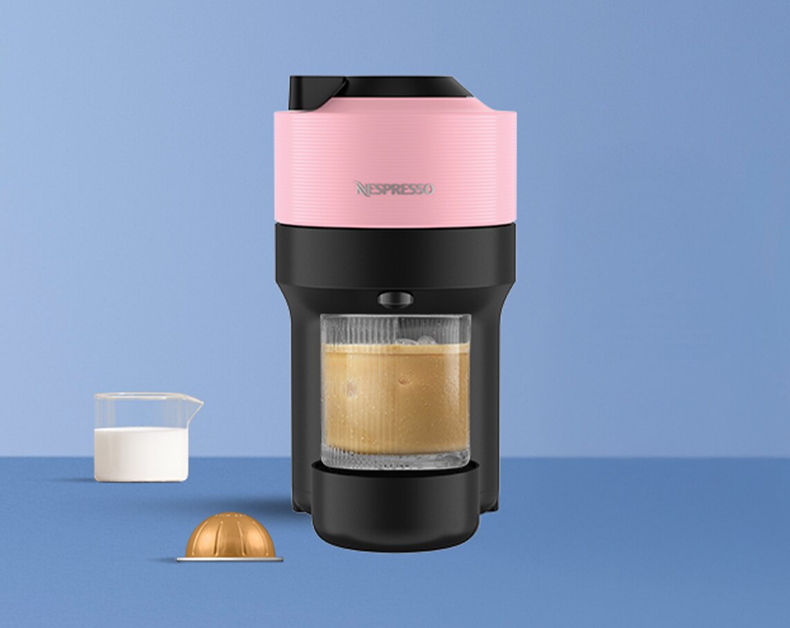 Vertuo Pop Candy Pink - Espresso & Coffee Machine - Nespresso™ SG