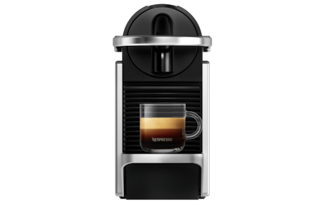 Cafeteira elétrica Nespresso Pixie Redesign na cor prata