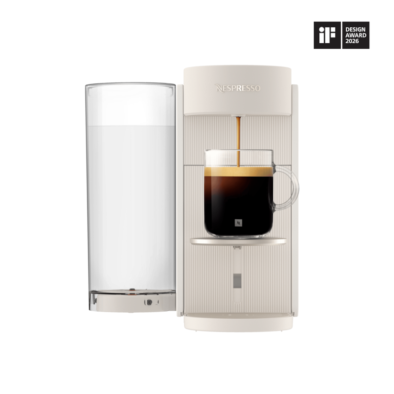 Vertuo Up Pearl White Coffee machine - Nespresso
