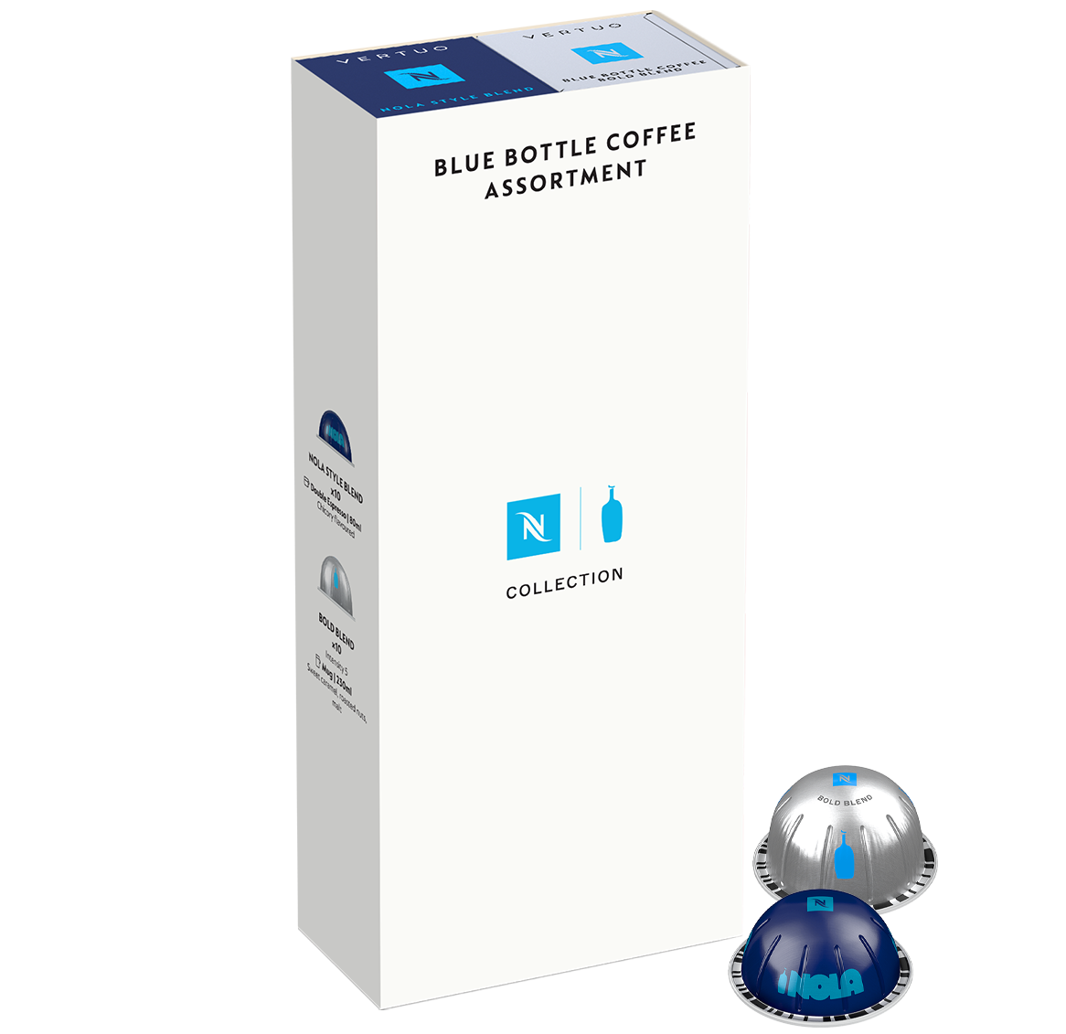 Blue Bottle Assortment - 20 Coffee Capsules - Nespresso SG