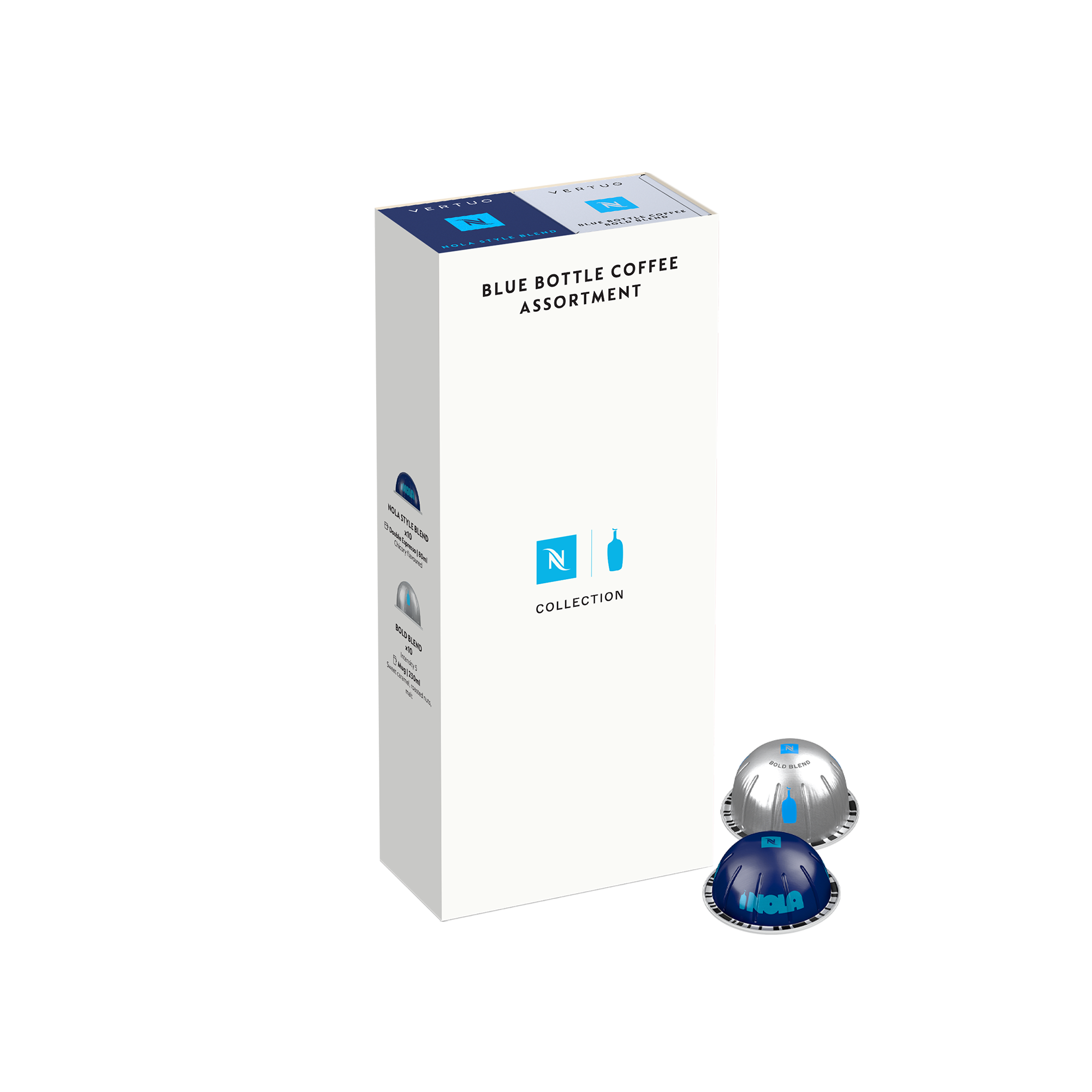 Blue Bottle Assortment - 20 Coffee Capsules - Nespresso SG