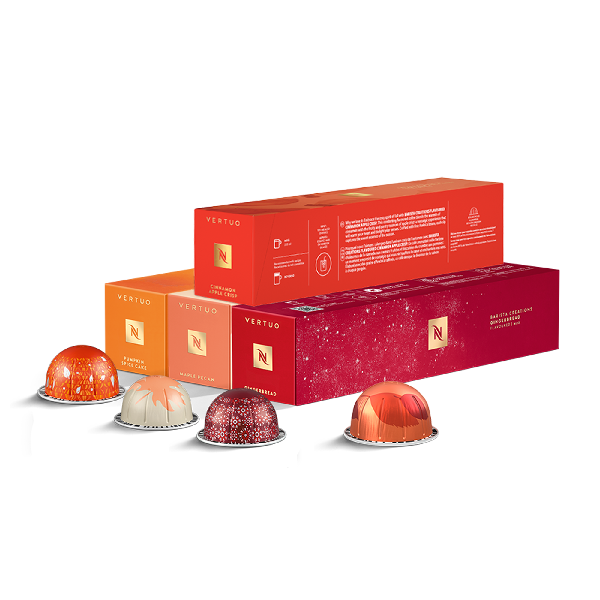 NespressoWorldExplorations 3種25箱カプセル250個 Fall Season Favourites Coffee Set - Nespresso Austria