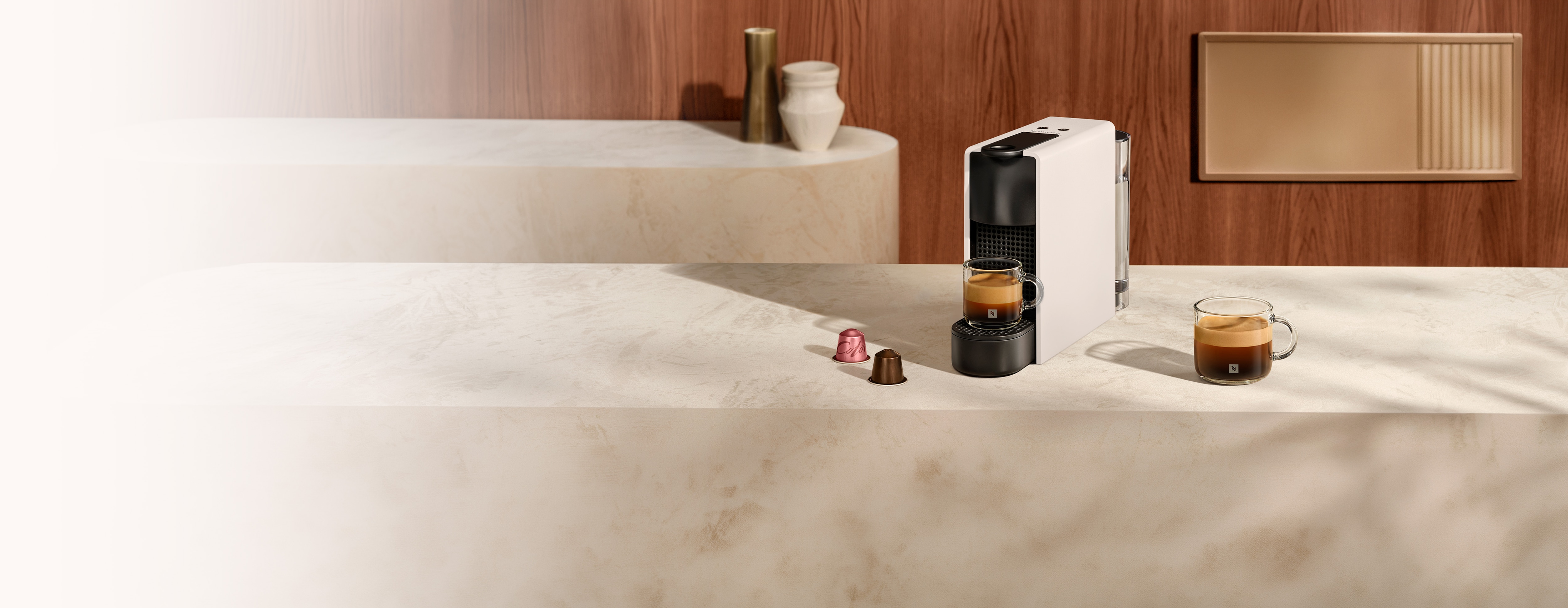Essenza Mini White - Small Coffee Machines - Nespresso Australia