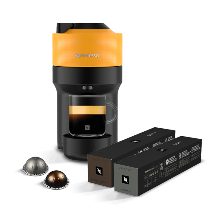 Buy Vertuo Pop Mango Yellow Starter Pack- Nespresso MY