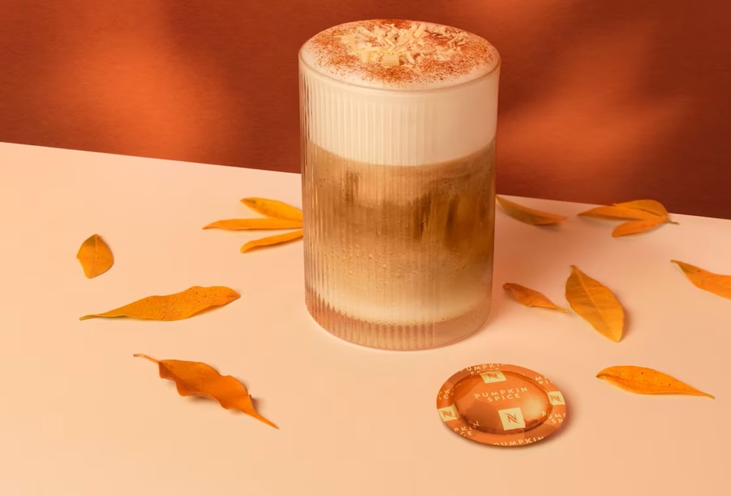 Pumpkin Spice Iced Latte Macchiato