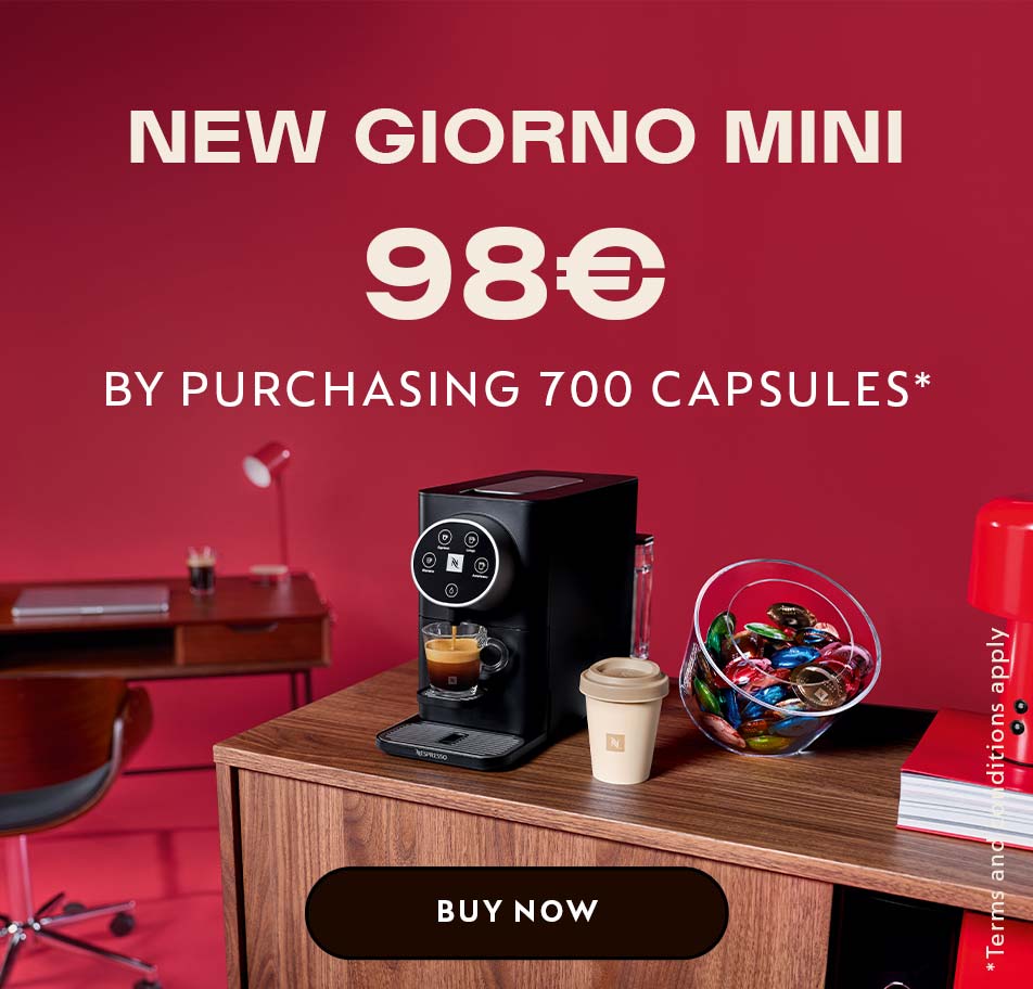 Essenza Mini Red Nespresso - Small Coffee Machine - Nespresso™ GR