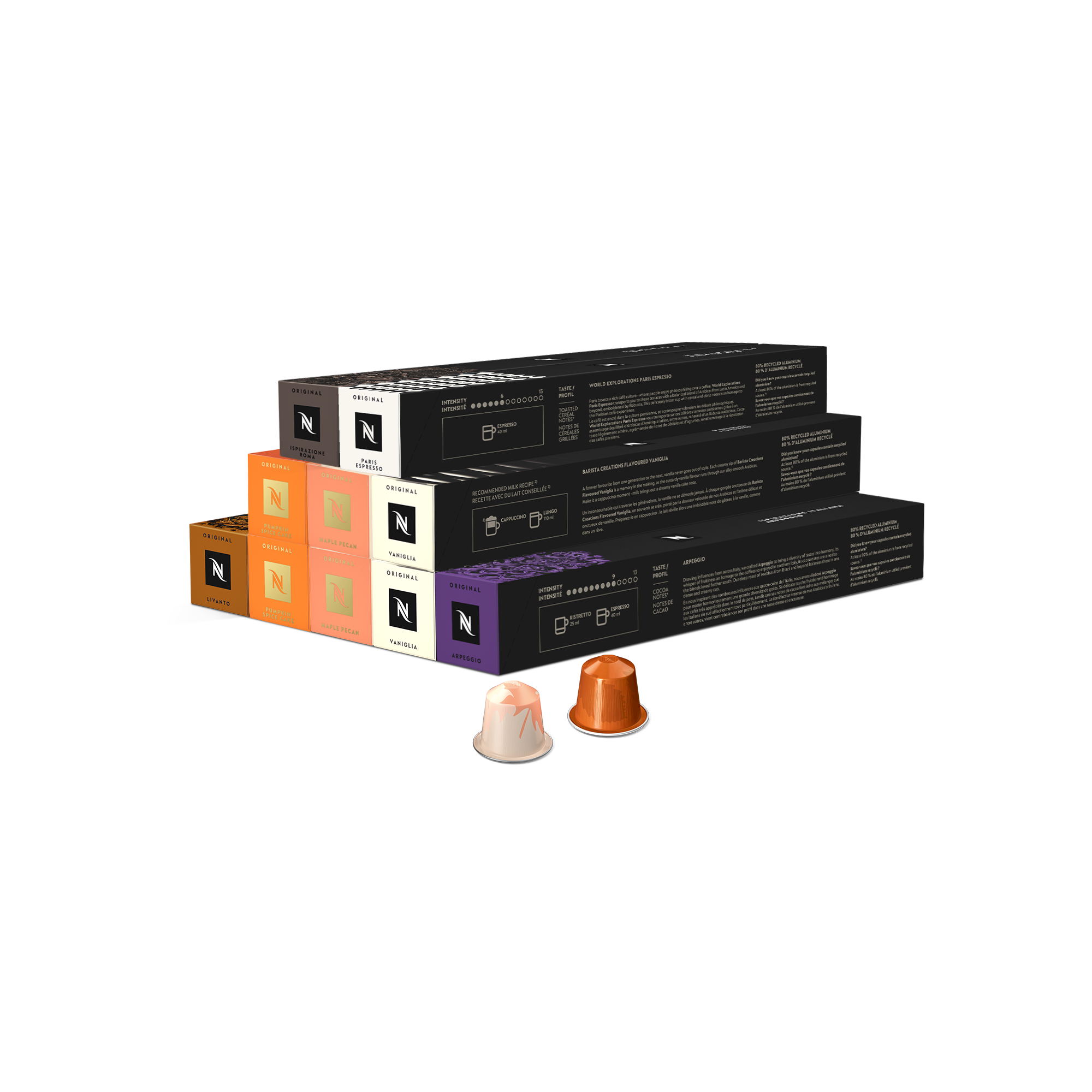 Nespresso Осенний набор 100 капсул