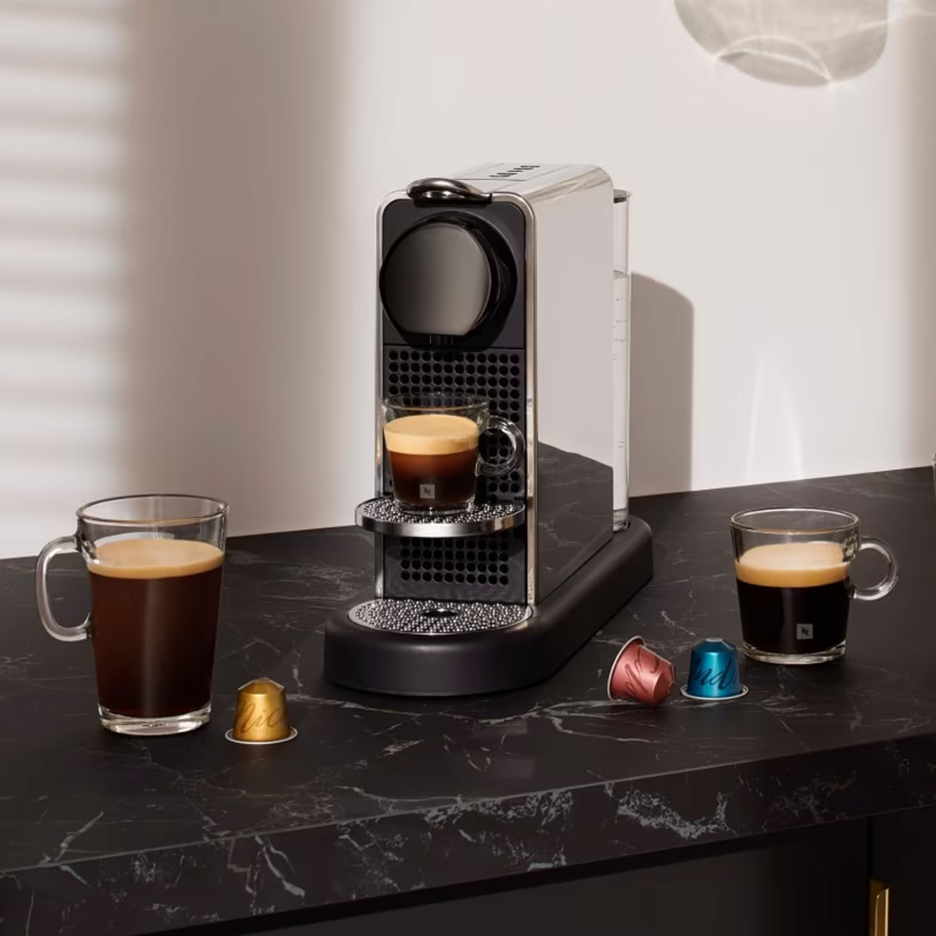 CitiZ Platinum Stainless Steel Coffee Machine - Nespresso™ Italy