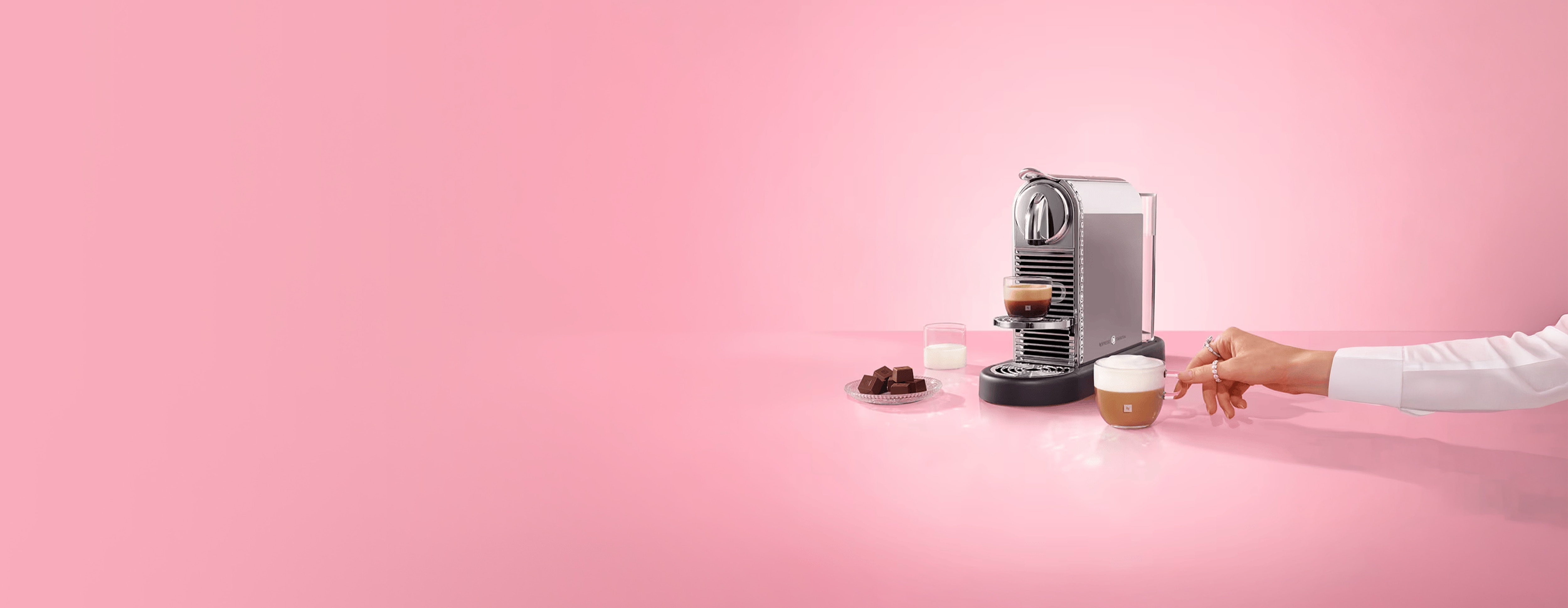 Nespresso Citiz Platinum x Swarovski Original Coffee Machine
