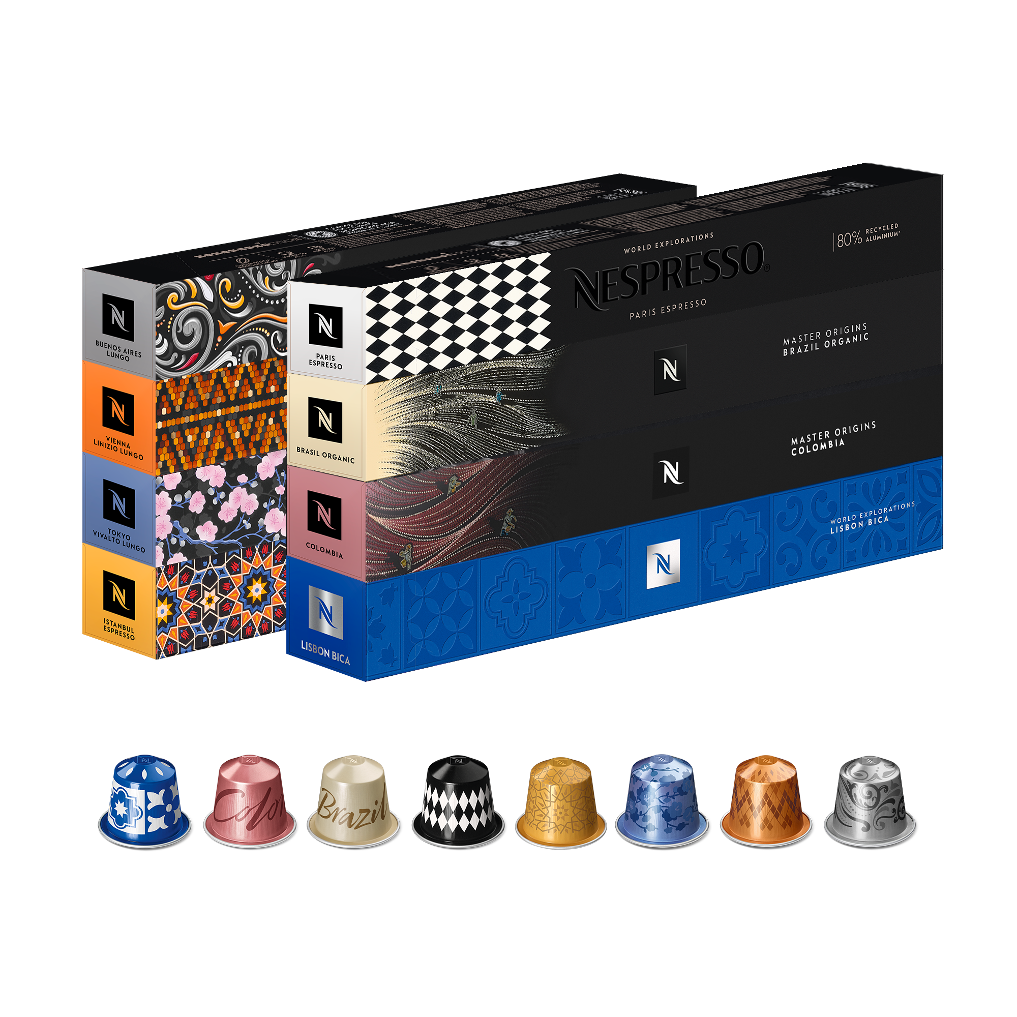 80 Cápsulas de Café Seleção Nespresso | Nespresso