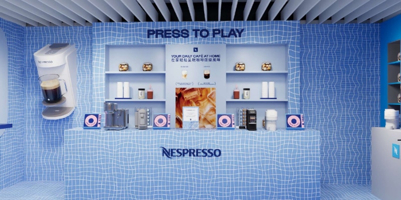 Nespresso Summer Remix Club pop-up at SOGO Causeway Bay