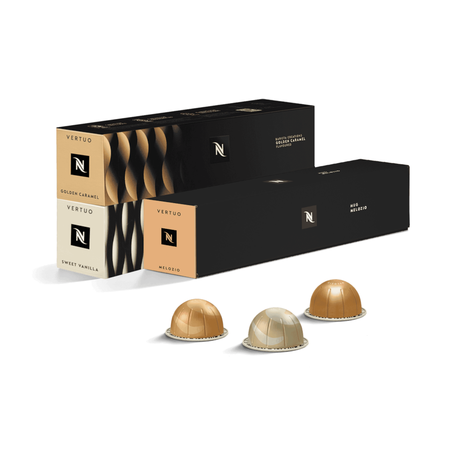 Vertuo Everyday Favorites Flavored Coffee Pack | Nespresso US