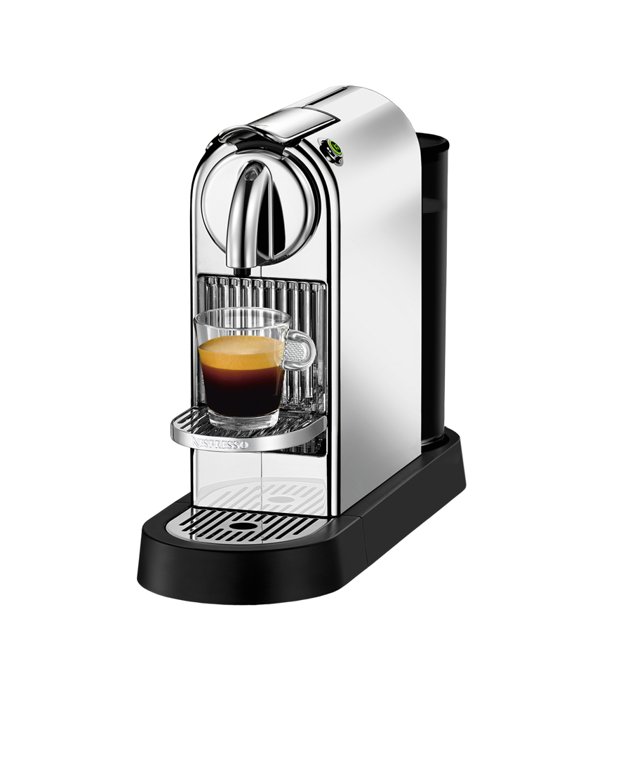 Citiz Chrome Coffee Machines Nespresso