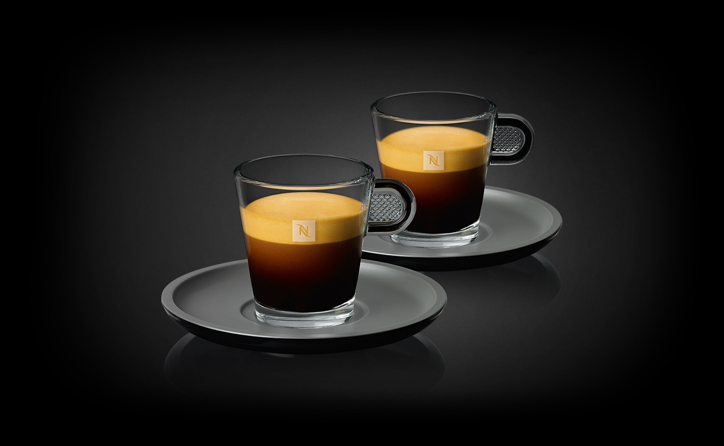 Glass Espresso Cups Accessories Nespresso USA