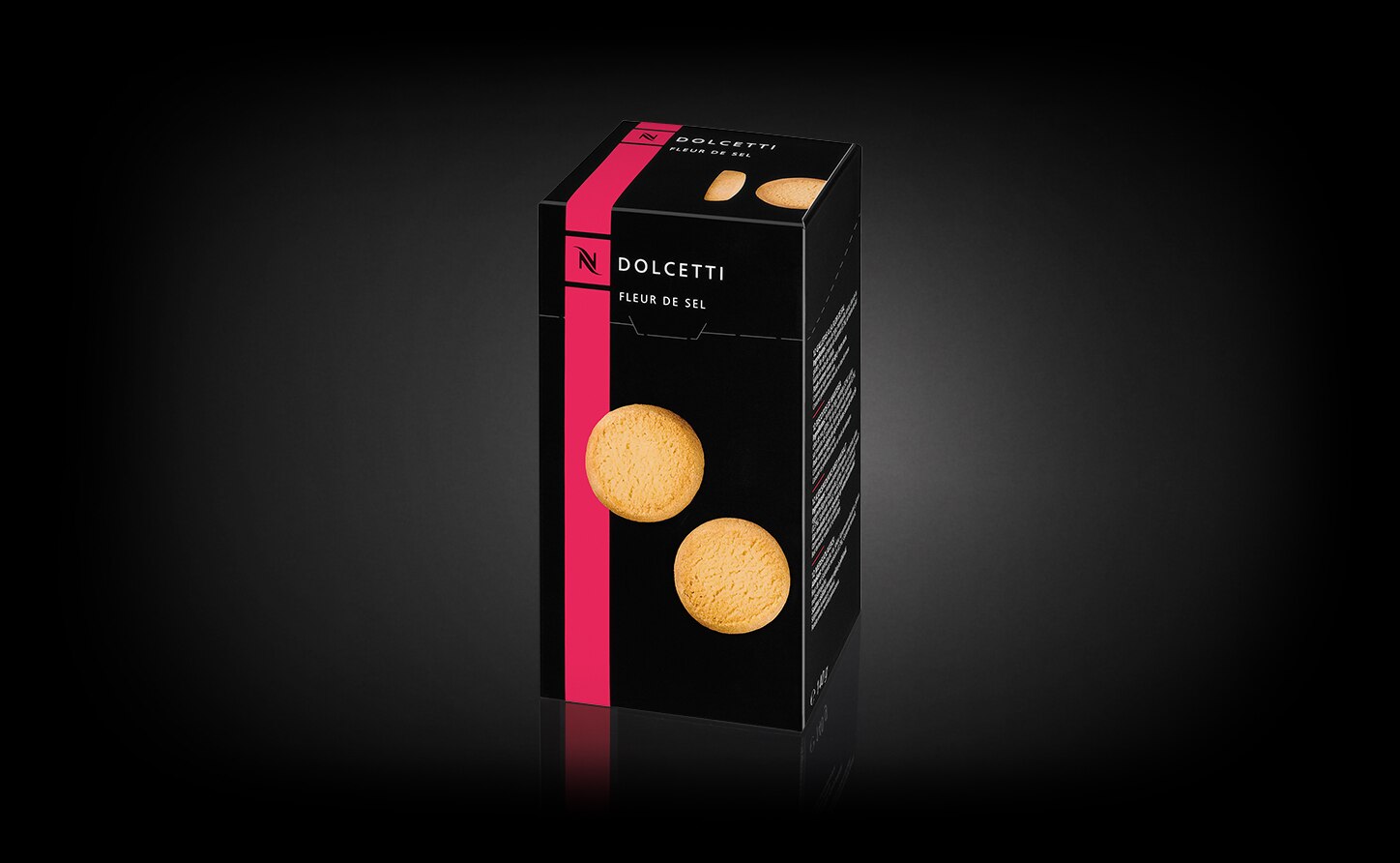 Dolcetti Fleur de Sel Biscuits Nespresso UK