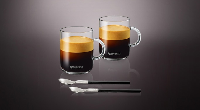 Vertuo Mugs 390 ml | Coffee mugs made of glass | Nespresso