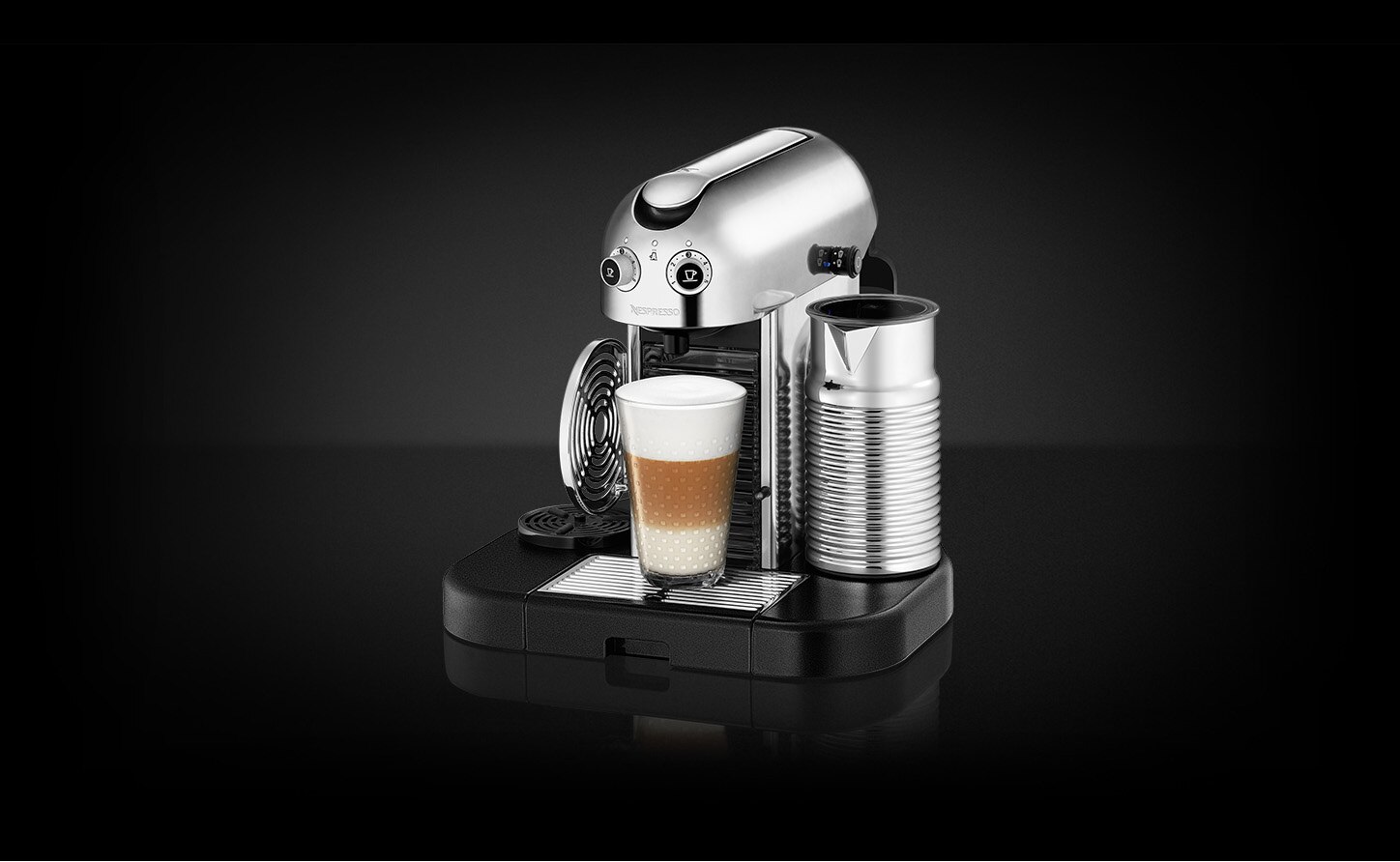 Nespresso Gran Maestria Aluminium | Nespresso, Coffee drinks, Coffee maker