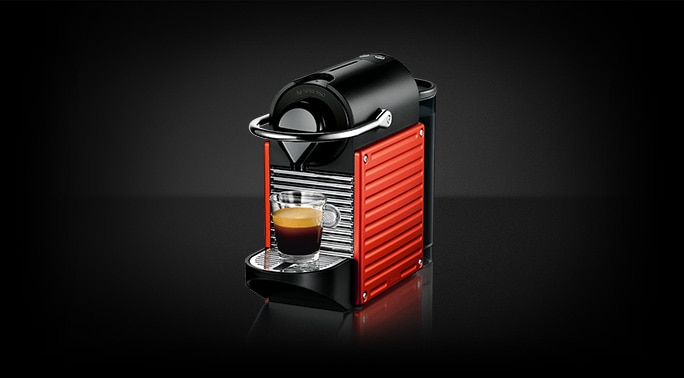 Pixie Electric Red | Coffee Machine | Nespresso