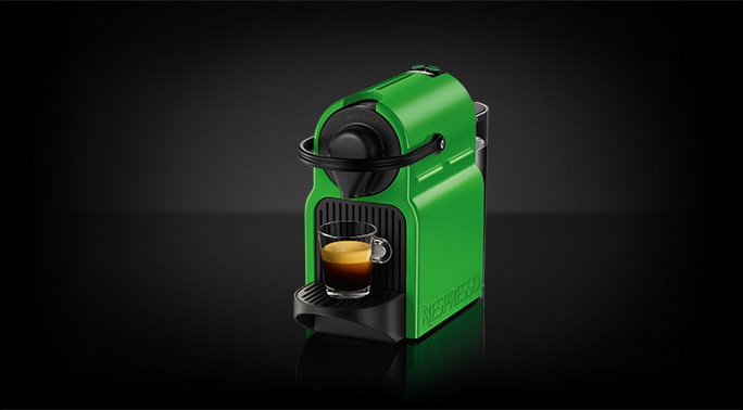 spuiten gebied Afvoer Inissia Tropical Green Coffee Machine | Nespresso