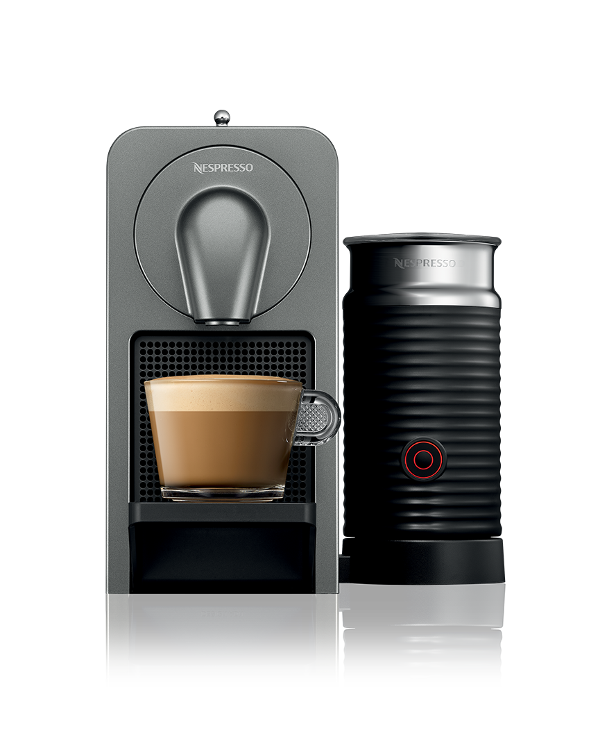 Nespresso Prodigio&Milk Titanium The first connected coffee Machine