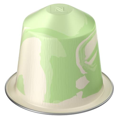 Pistachio vanilla flavor over ice