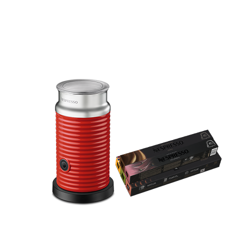 Milk Frother & Coffee Sleeves Pack