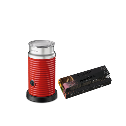 Milk Frother & Coffee Sleeves Pack