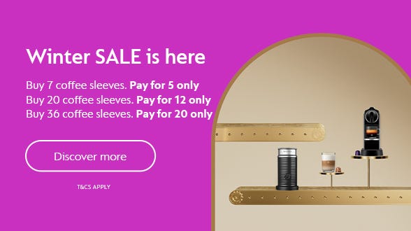 WINTER SALE - COFFEE