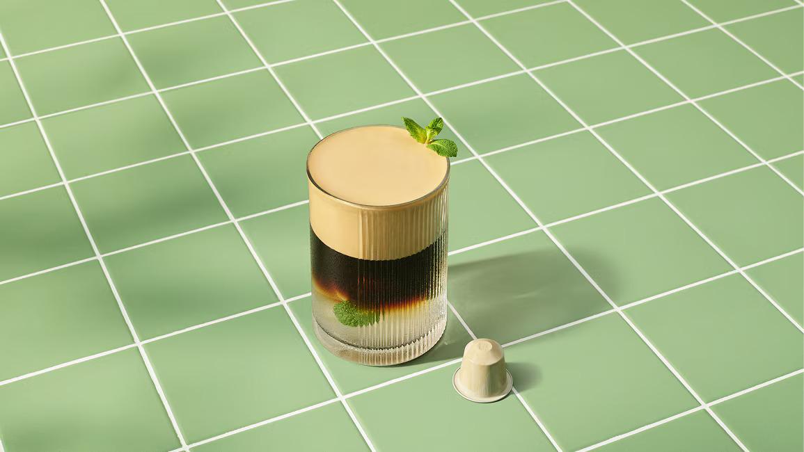 Iced Coconut Vanilla Mint Coffee