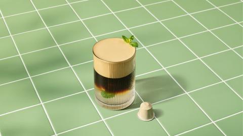 Iced Coconut Vanilla Mint Coffee