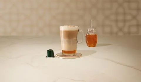 Almond and Honey Latte | Coffee Recipe| Nespresso Egypt