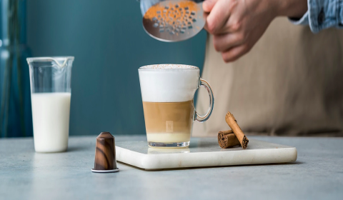 Cappucino Bombon Spain Corto | Coffee Recipe | Nespresso Egypt
