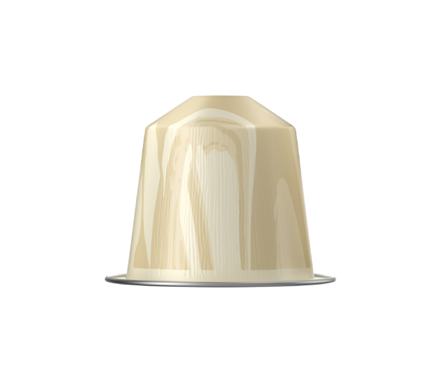Capsule coconut vanilla over ice.