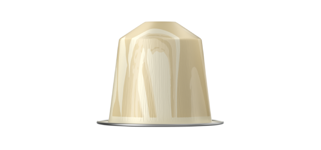 Capsule coconut vanilla over ice.