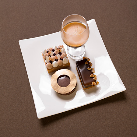 Café Gourmand, Grand Cru Volluto, Carré Marron Cassis