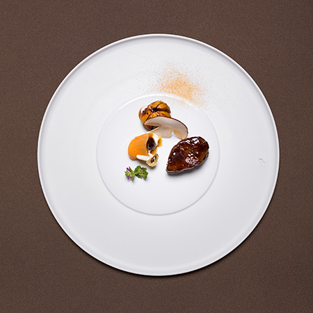 Chevreuil de Chasse, Marrons Grillés, Kabocha, Parfum Grand Cru Dulsão do Brasil