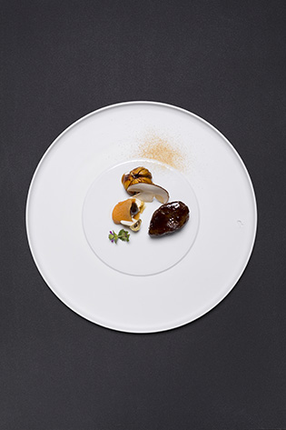 Chevreuil de Chasse, Marrons Grillés, Kabocha, Parfum Grand Cru Dulsão do Brasil 2